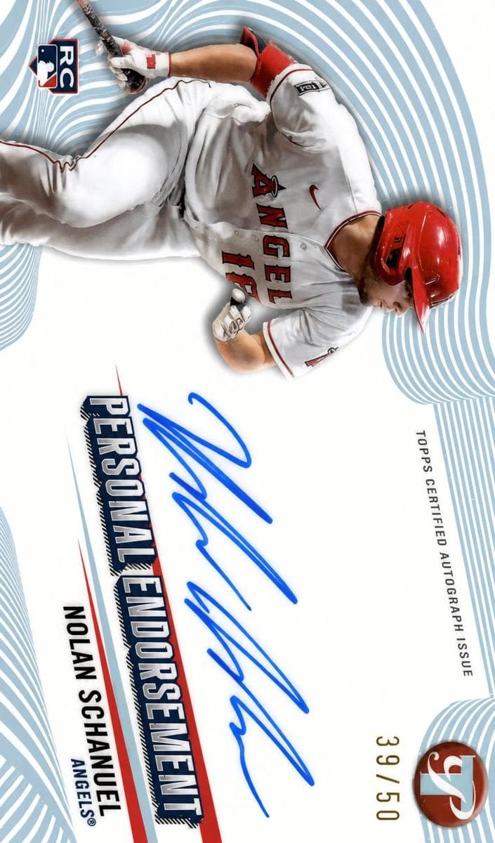 Nolan Schanuel 2024 topps Topps Pristine
