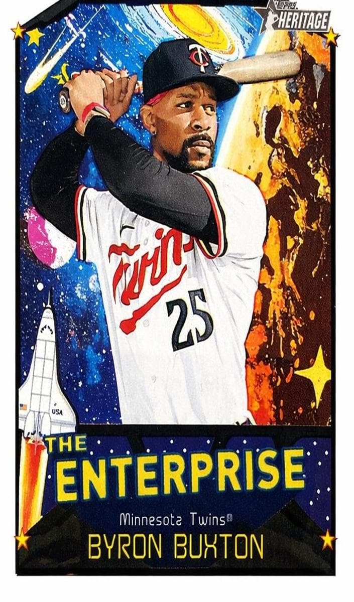 Byron Buxton 2026 topps Topps Heritage