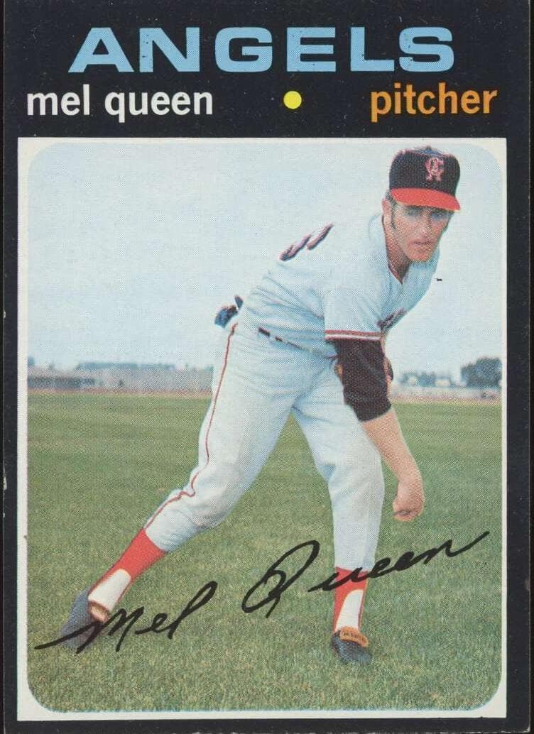 Mel Queen 1971 topps Topps