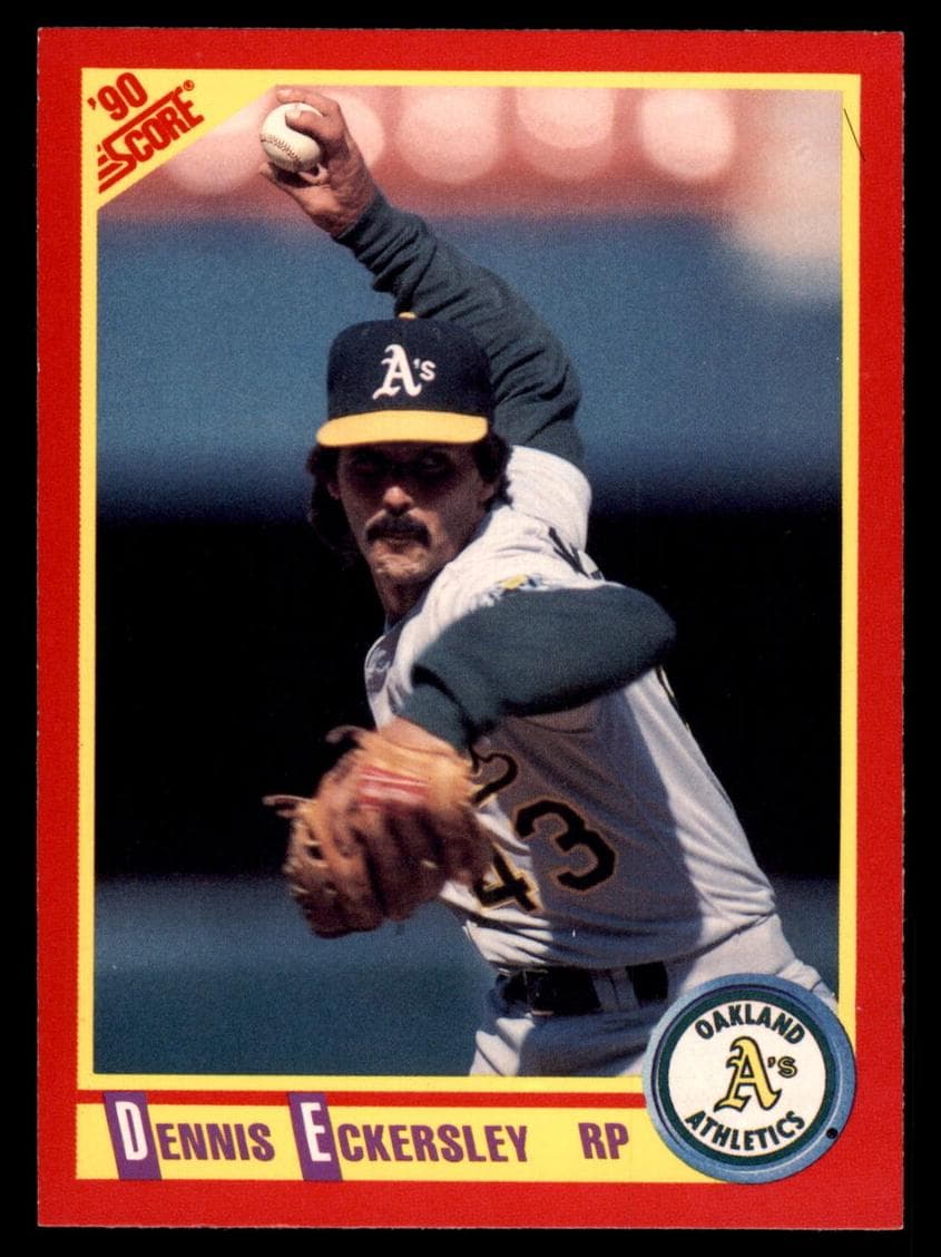 Dennis Eckersley 1990 panini Score