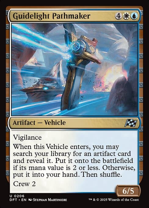 Guidelight Pathmaker 2025 Magic: The Gathering Aetherdrift Art Series