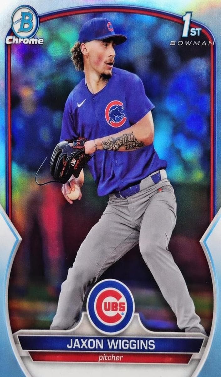 Jaxon Wiggins trading card