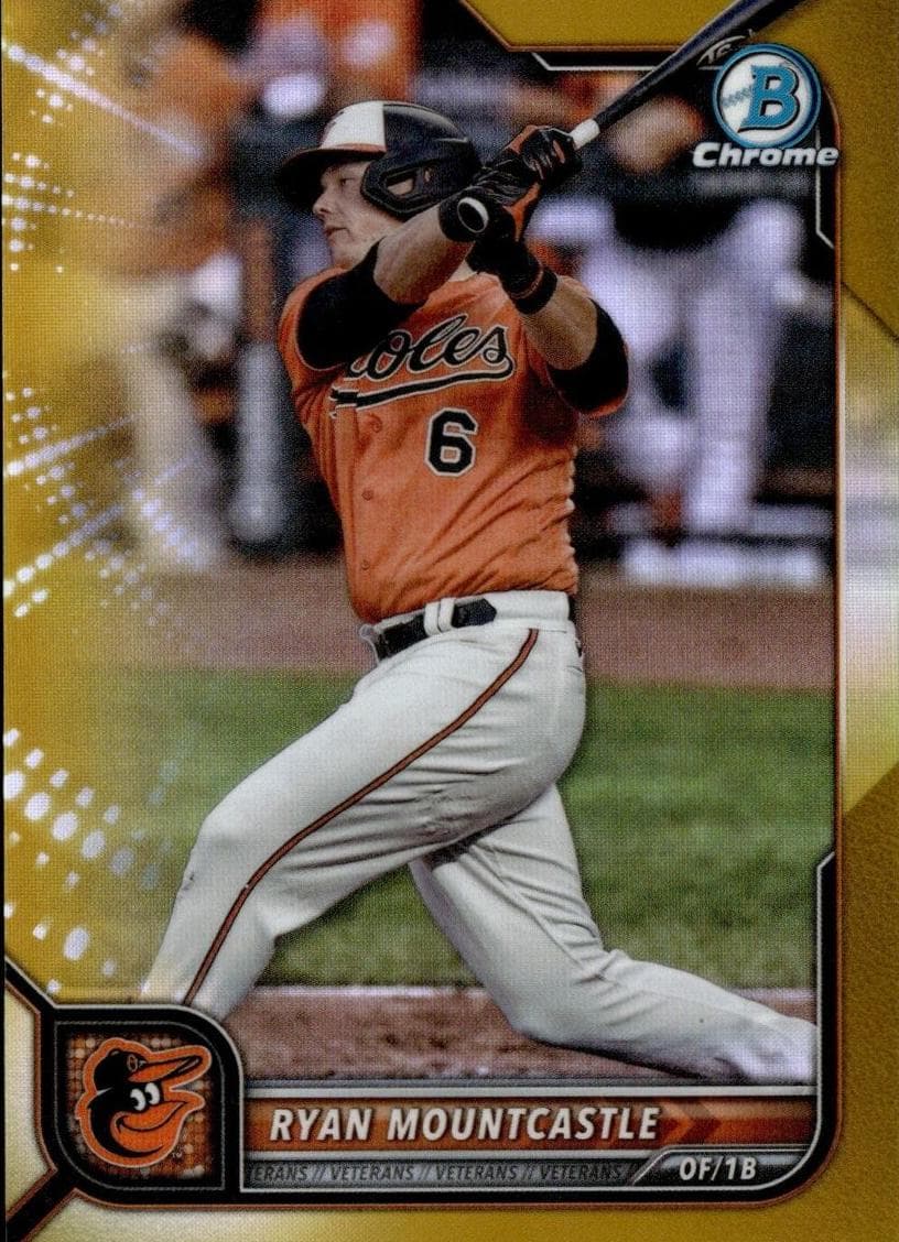Ryan Mountcastle 2022 bowman Bowman Chrome