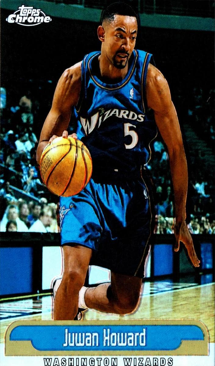 Juwan Howard 1999 topps Topps Chrome
