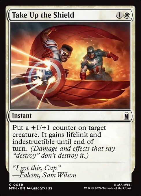 Take Up the Shield 2022 Magic: The Gathering Dominaria United