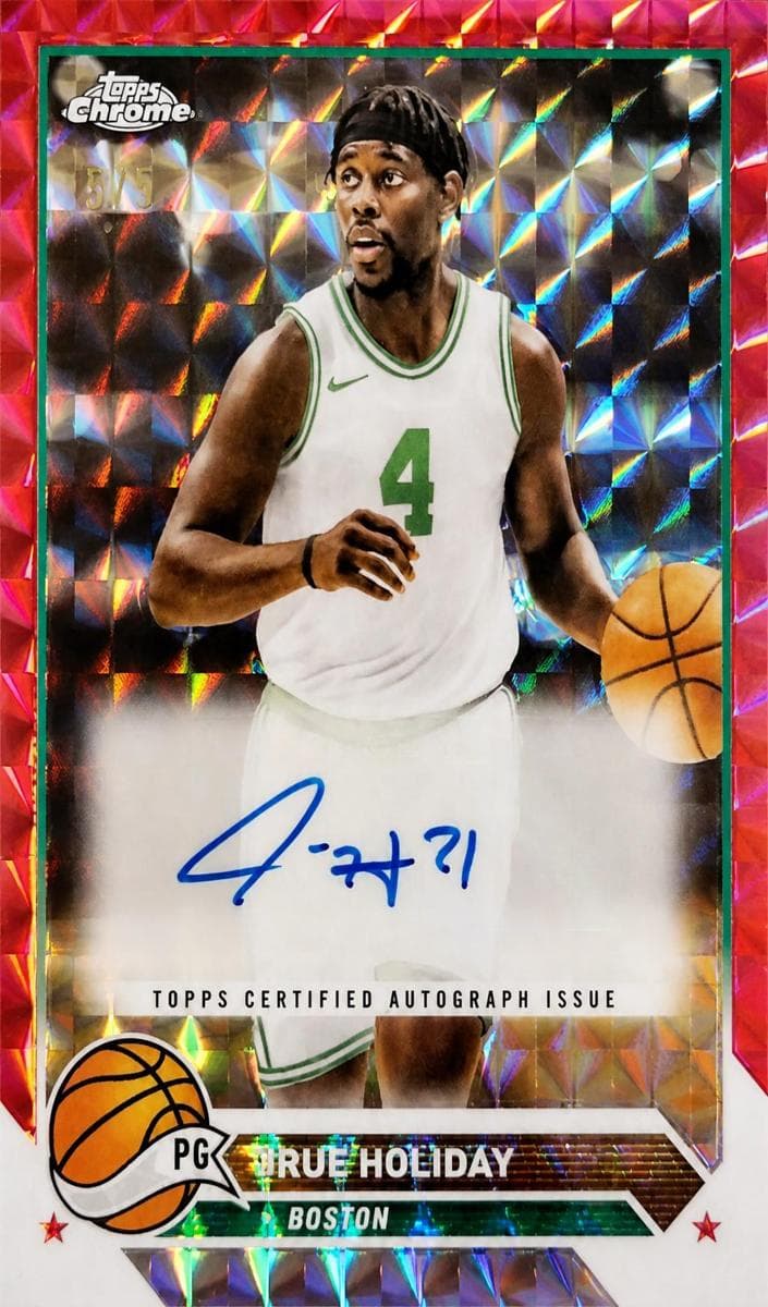 Jrue Holiday 2023 topps Topps Chrome
