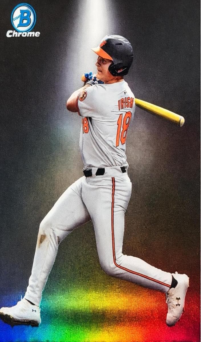 Ike Irish 2025 bowman Bowman Draft Chrome