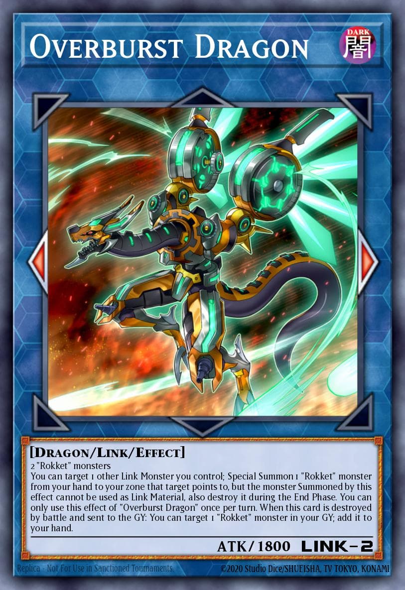 Overburst Dragon 2019 Yu-Gi-Oh! Chaos Impact