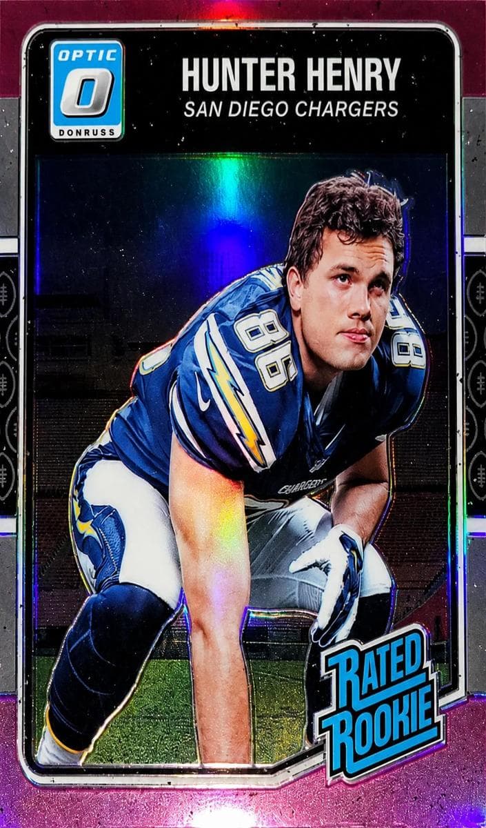 Hunter Henry 2016 panini Donruss Optic