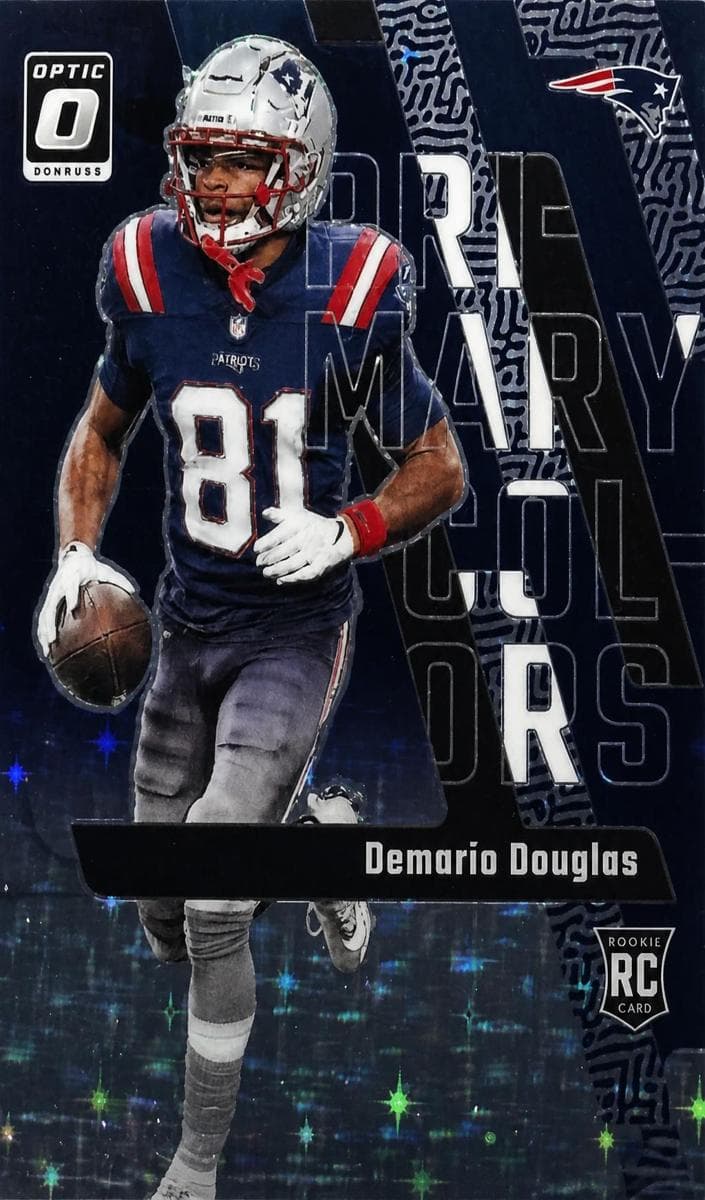 Demario Douglas 2023 panini Donruss Optic