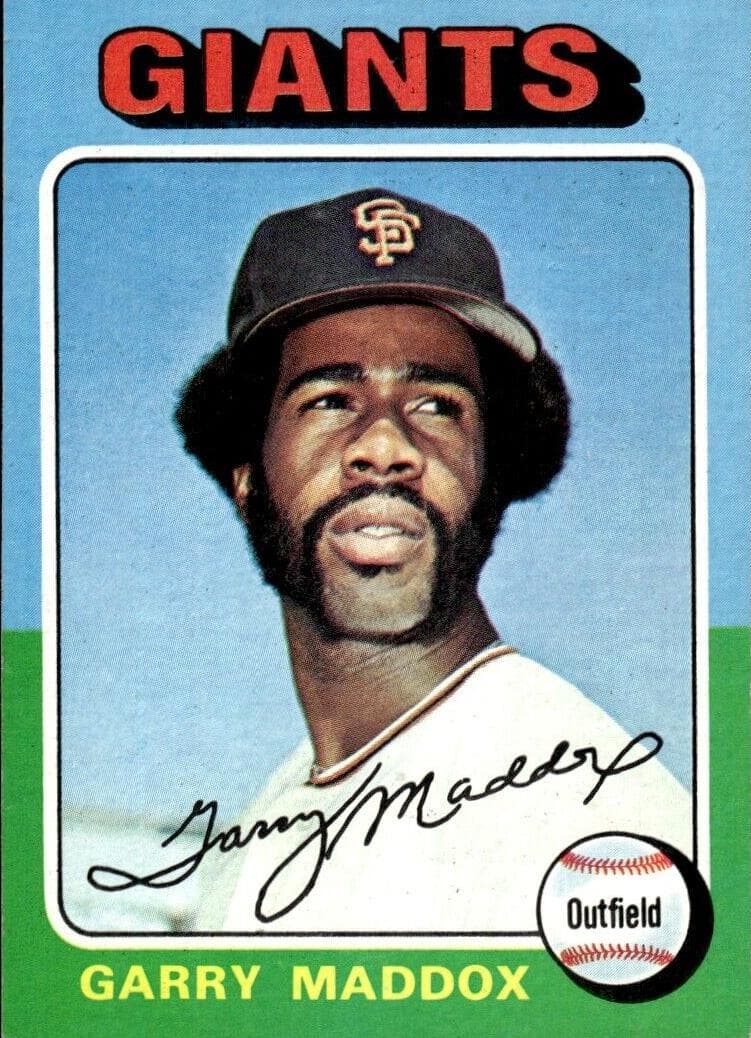 Garry Maddox 1975 topps Topps