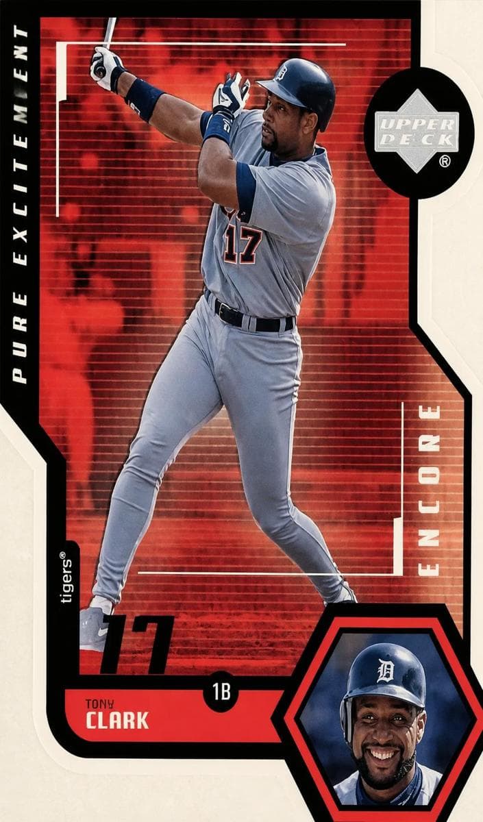 Tony Clark 1999 upper-deck Upper Deck Encore