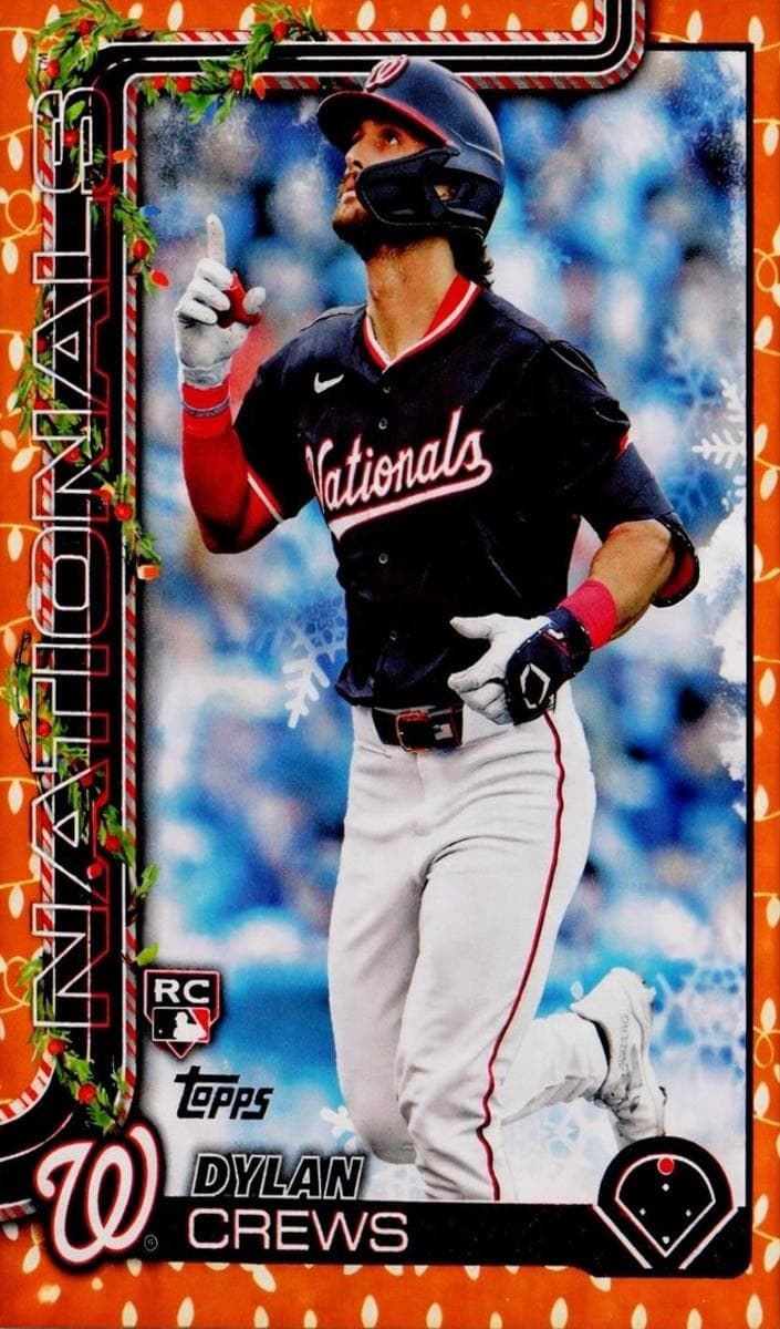 Dylan Crews 2025 topps Topps Holiday