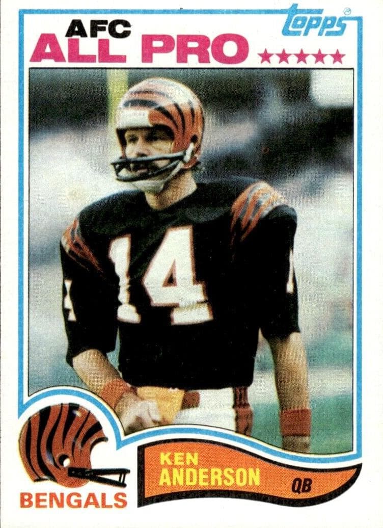 Ken Anderson trading card