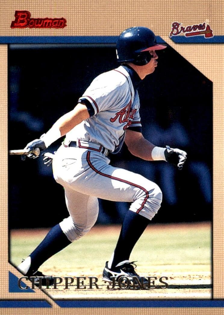 Chipper Jones 1996 bowman Bowman