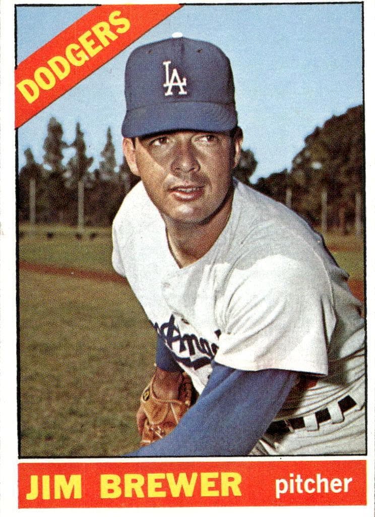 Jim Brewer 1966 topps Topps