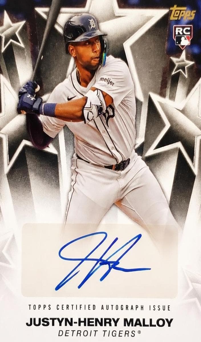Justyn-Henry Malloy 2025 topps Topps