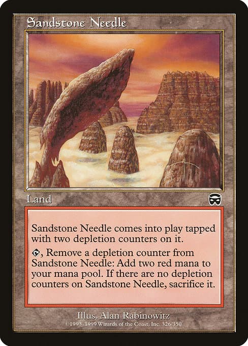 Sandstone Needle 1999 Magic: The Gathering