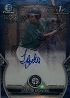 Lazaro Montes trading card