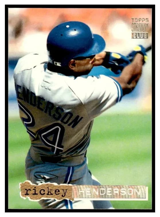 Rickey Henderson 1994 topps