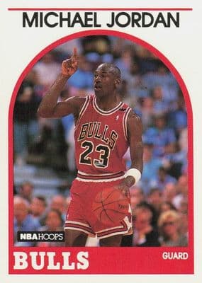 Michael Jordan 1989 panini
