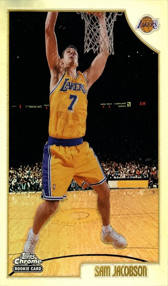 Sam Jacobson 1998 topps Topps Chrome