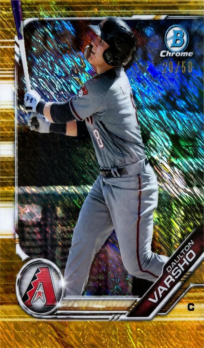 Daulton Varsho 2019 bowman Bowman Chrome