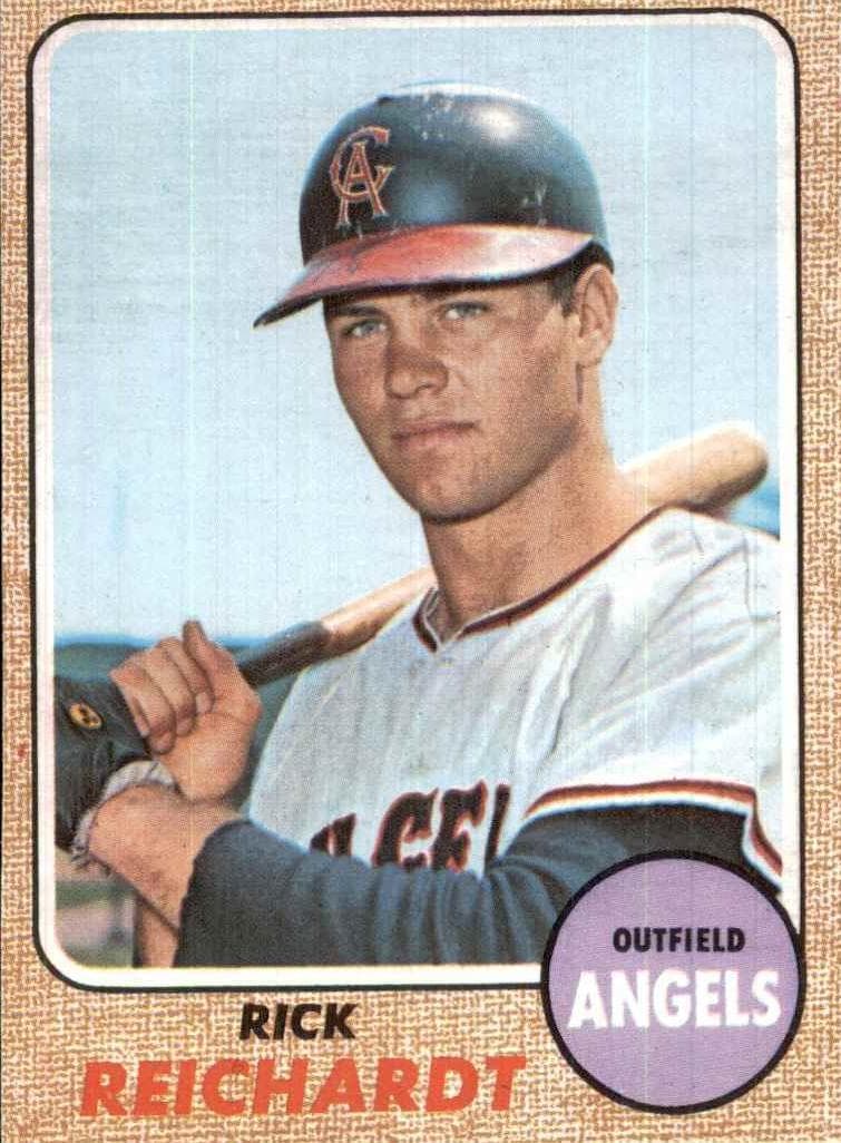 Rick Reichardt 1968 topps Topps