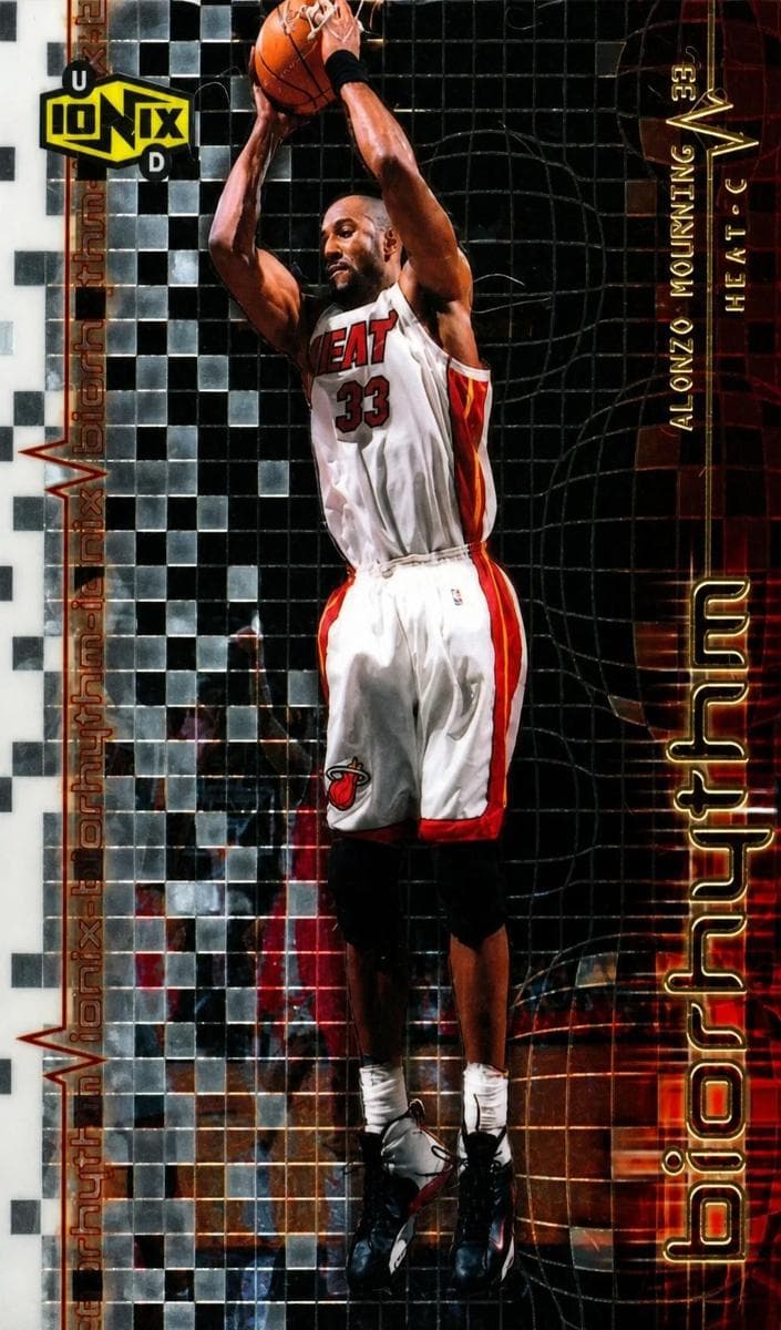 Alonzo Mourning 1999 upper-deck Ionix