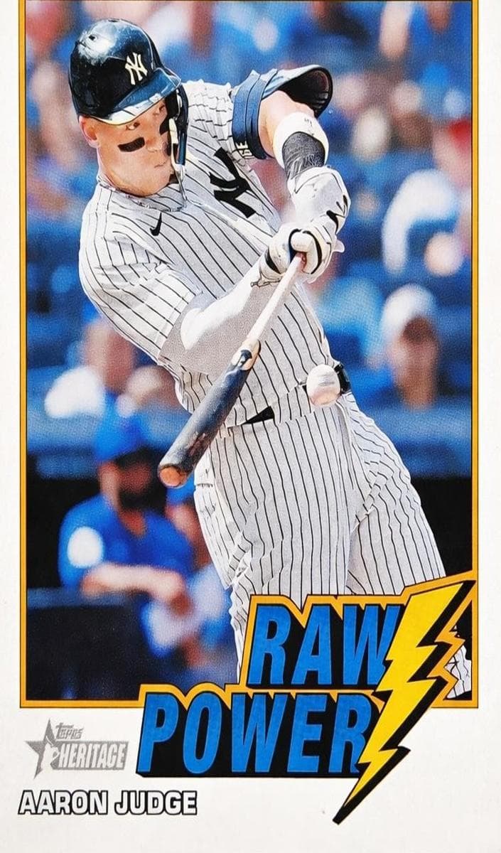 Aaron Judge 2026 topps Topps Heritage