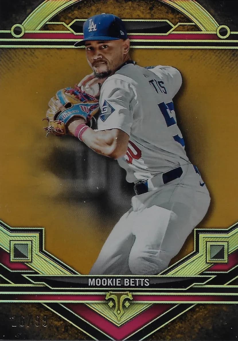 Mookie Betts 2024 topps Topps Triple Threads