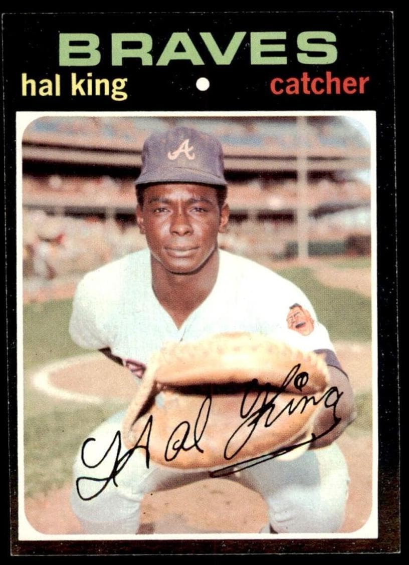 Hal King 1971 topps Topps