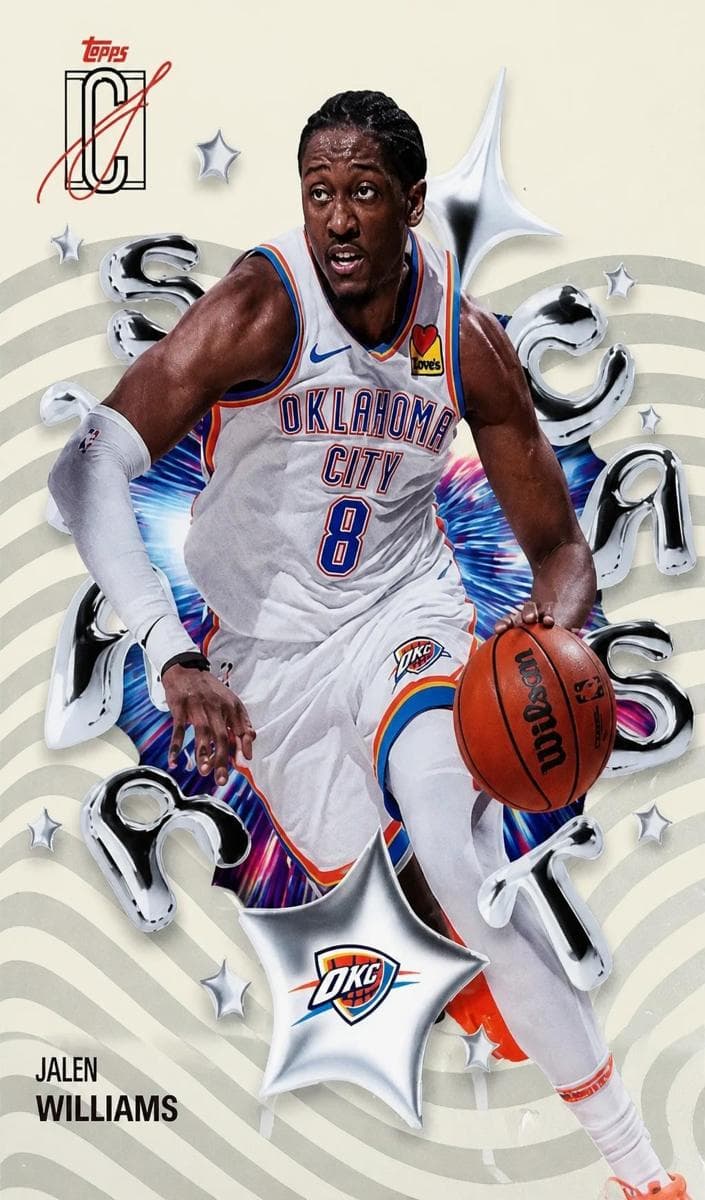 Jalen Williams 2025 topps Topps Signature Class