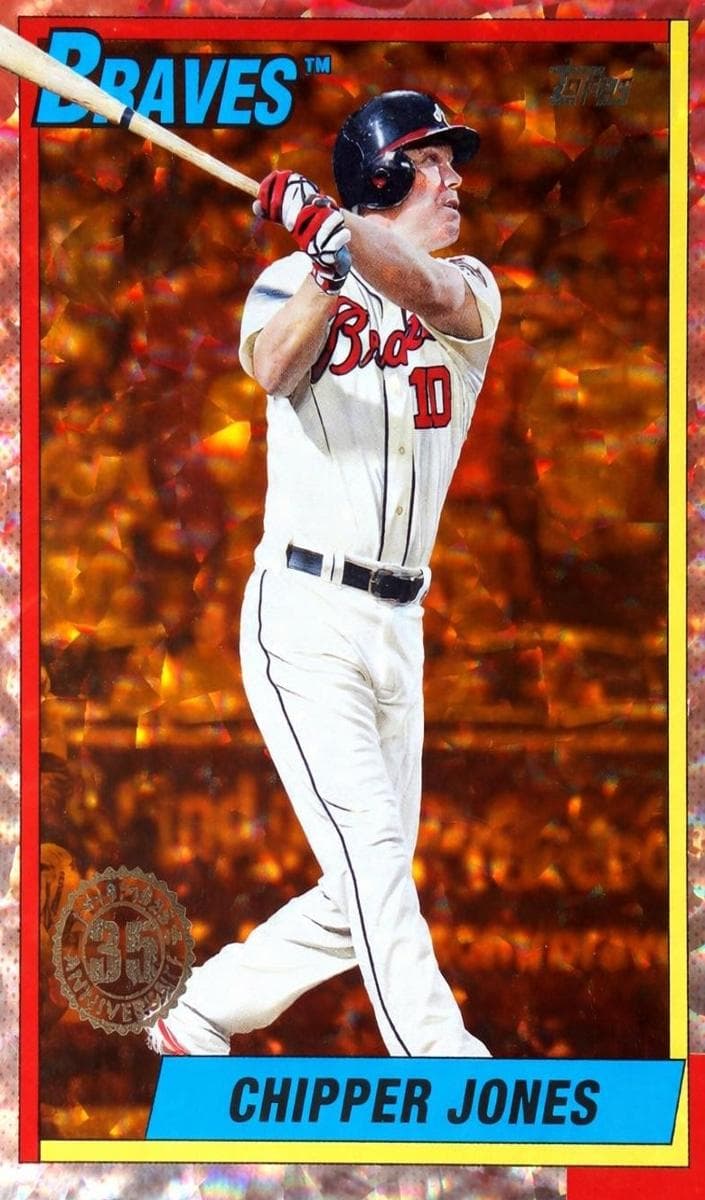 Chipper Jones 2025 topps Topps