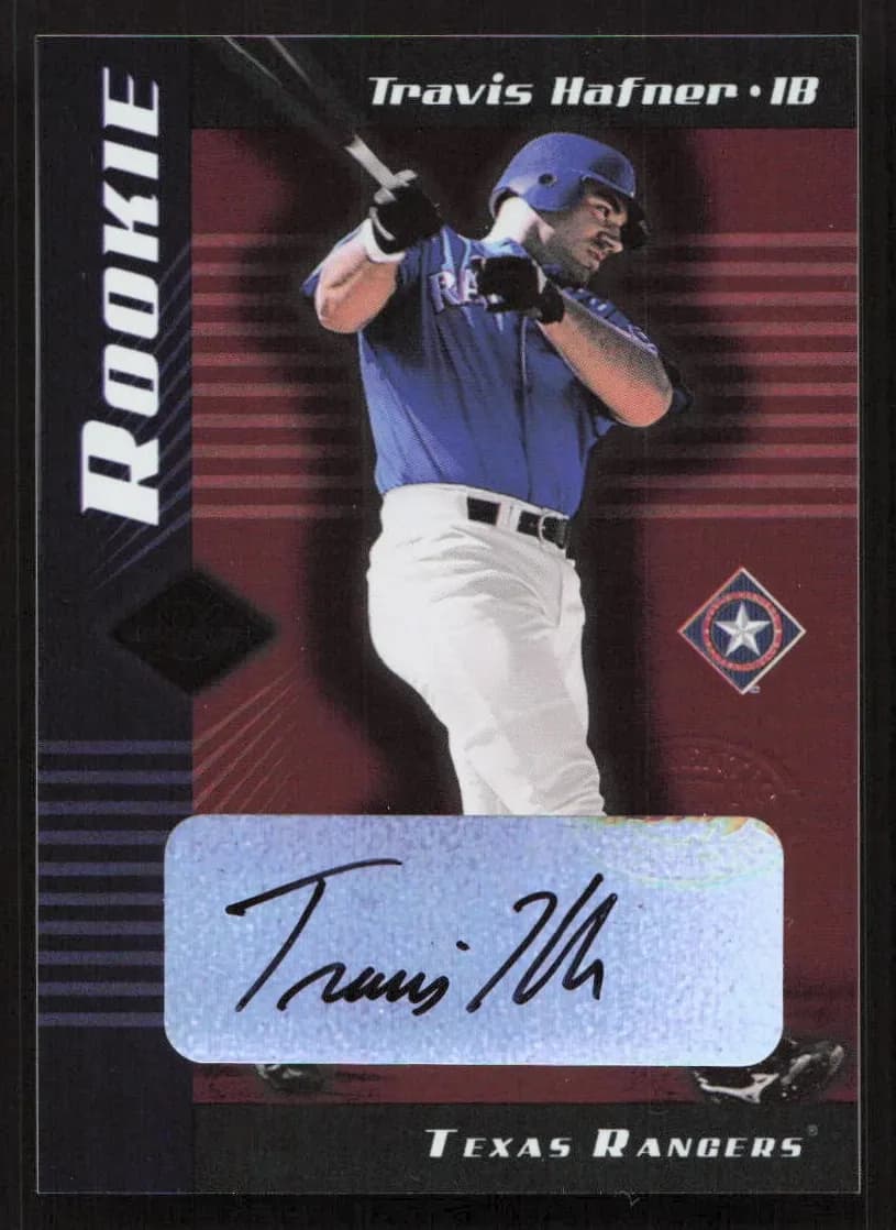 Travis Hafner 2001 leaf Limited