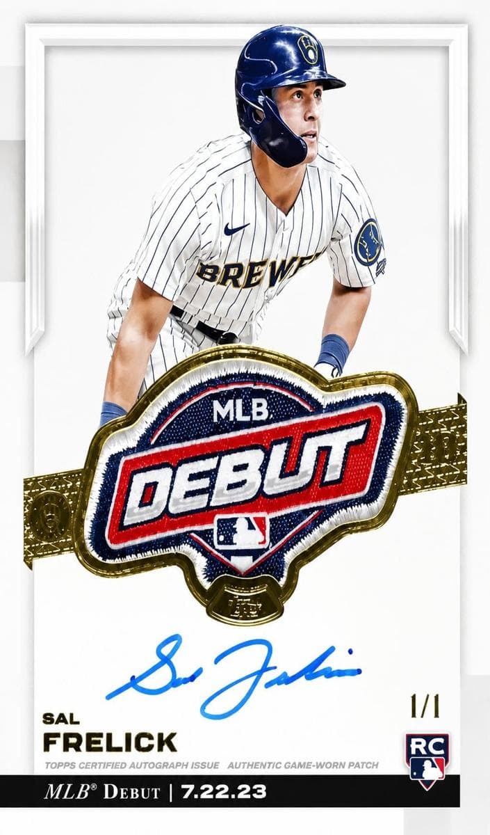 Sal Frelick 2024 topps Topps Chrome Update