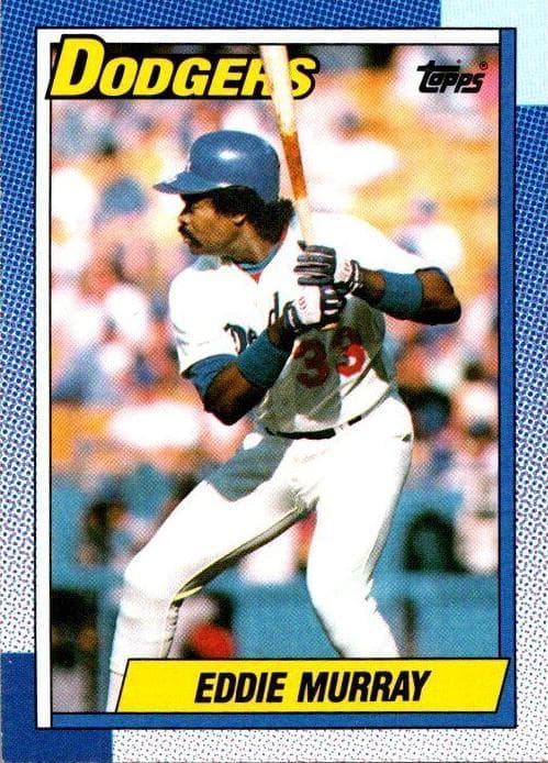 Eddie Murray 1990 topps O-Pee-Chee
