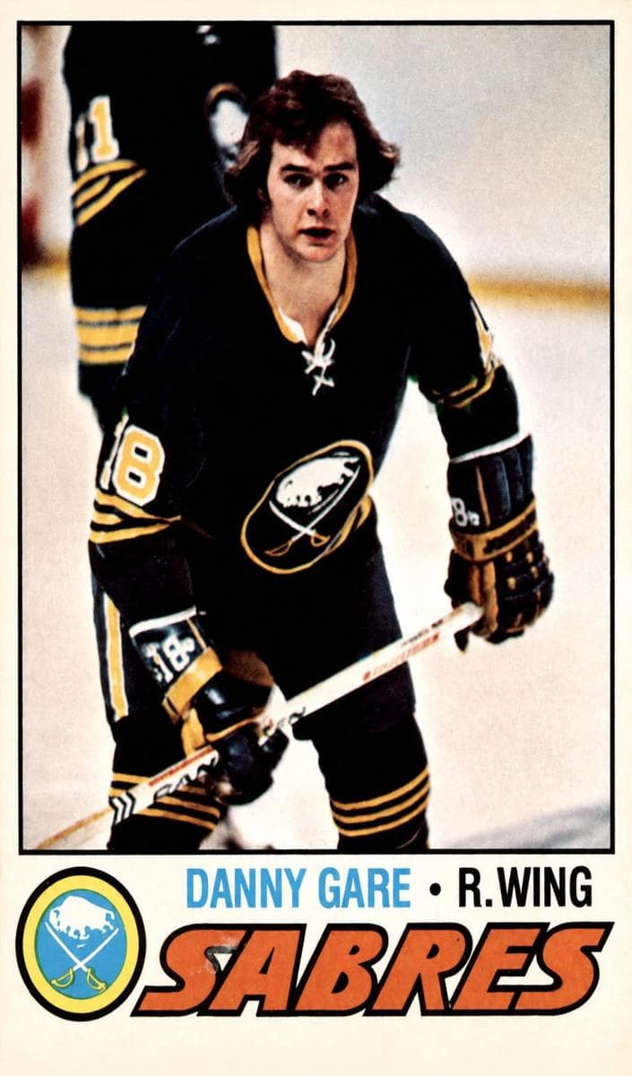 Danny Gare 1977 topps O-Pee-Chee