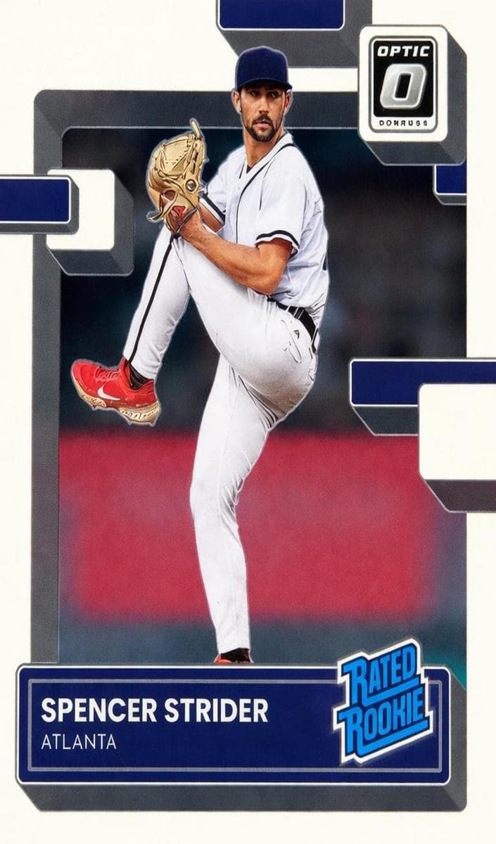 Spencer Strider 2022 panini Donruss Optic