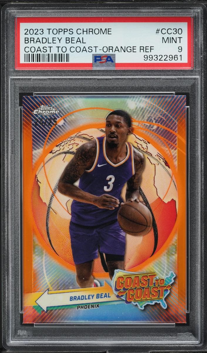 Bradley Beal 2023 topps Topps Chrome