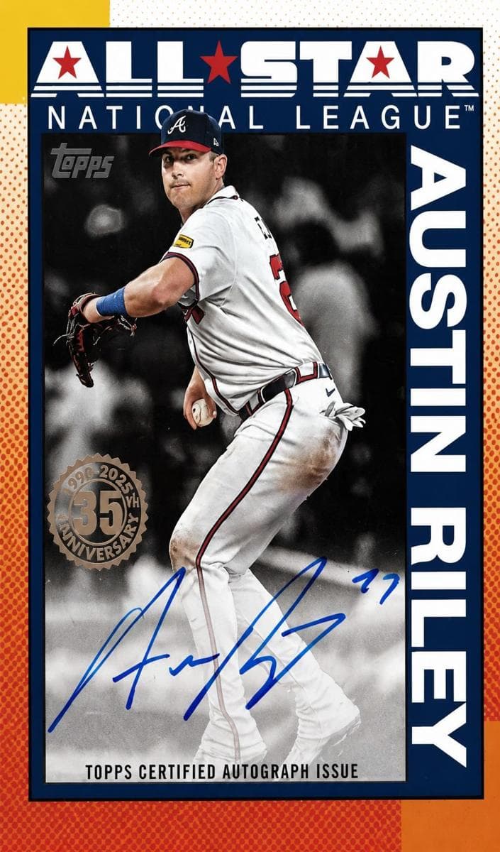 Austin Riley 2025 topps Topps
