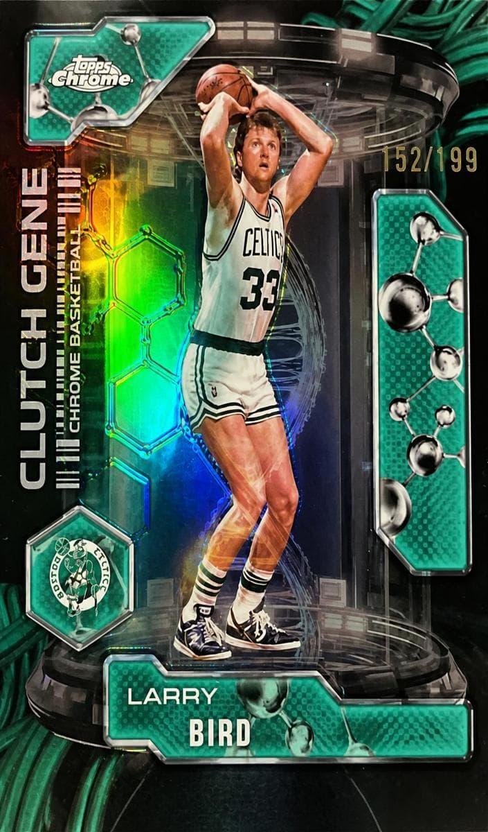 Larry Bird 2025 topps Topps Chrome
