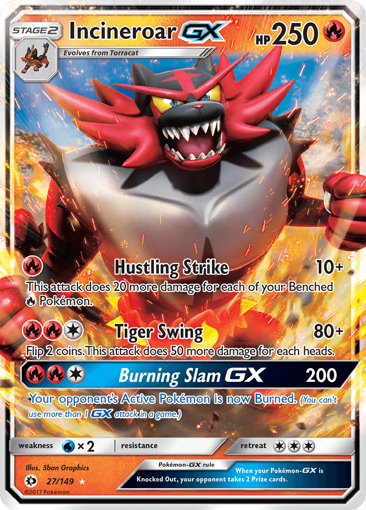 Incineroar GX #27