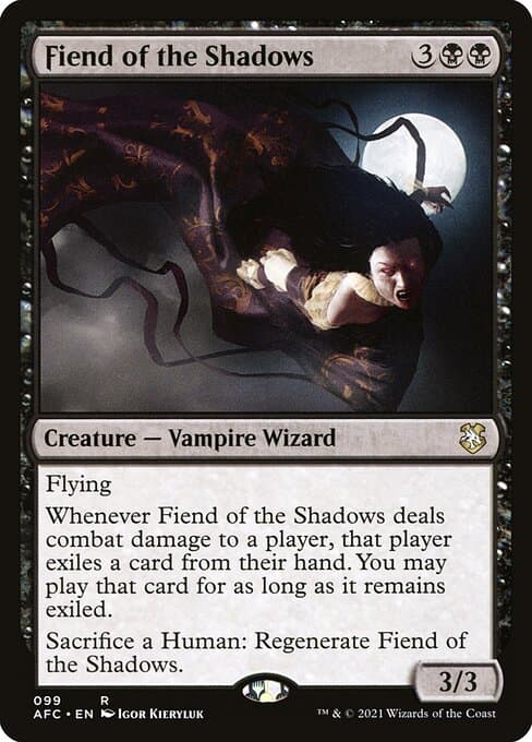 Fiend of the Shadows 2012 Magic: The Gathering Dark Ascension