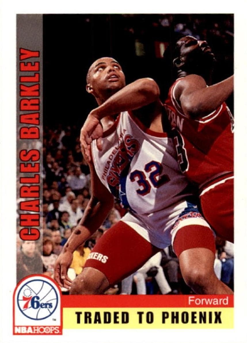 Charles Barkley 1992 panini Hoops