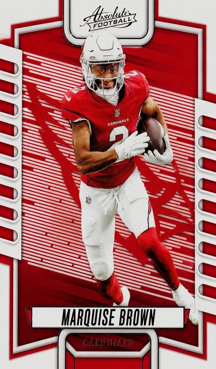 Marquise Brown trading card