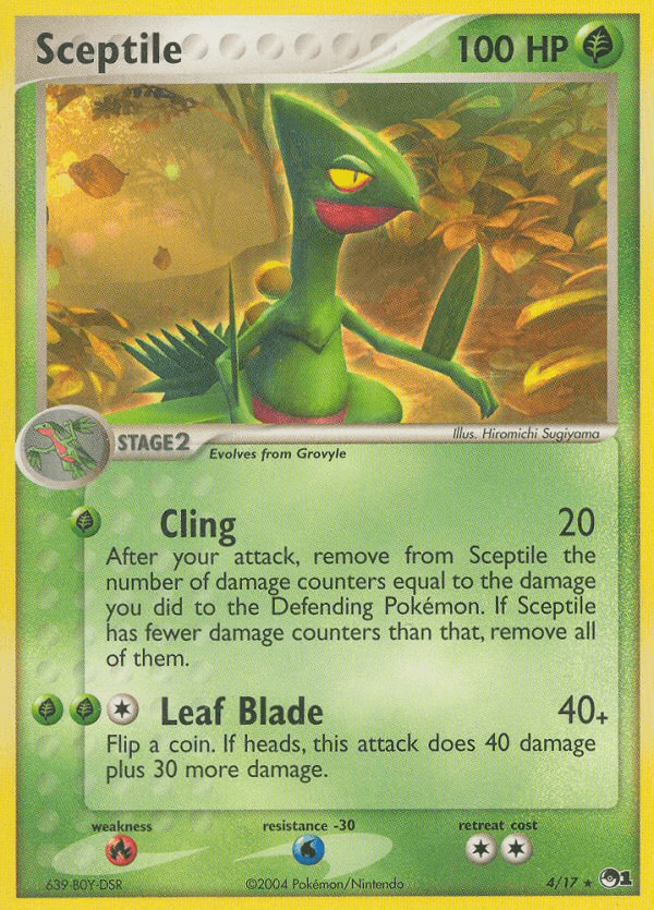 Sceptile 2004 Pokemon