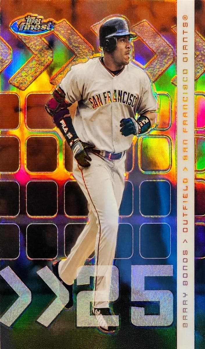 Barry Bonds 2002 unknown Finest