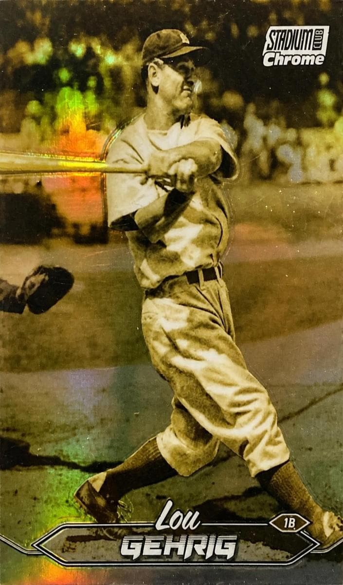 Lou Gehrig 2024 topps Stadium Club
