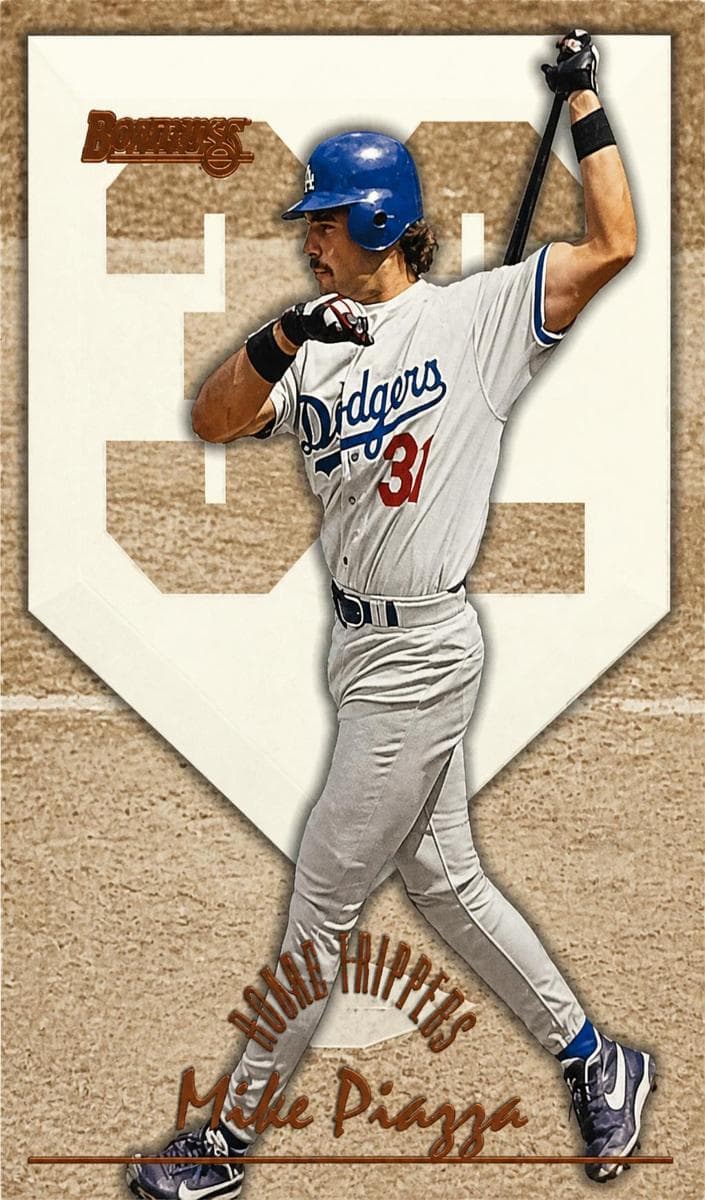 Mike Piazza 1996 panini Donruss